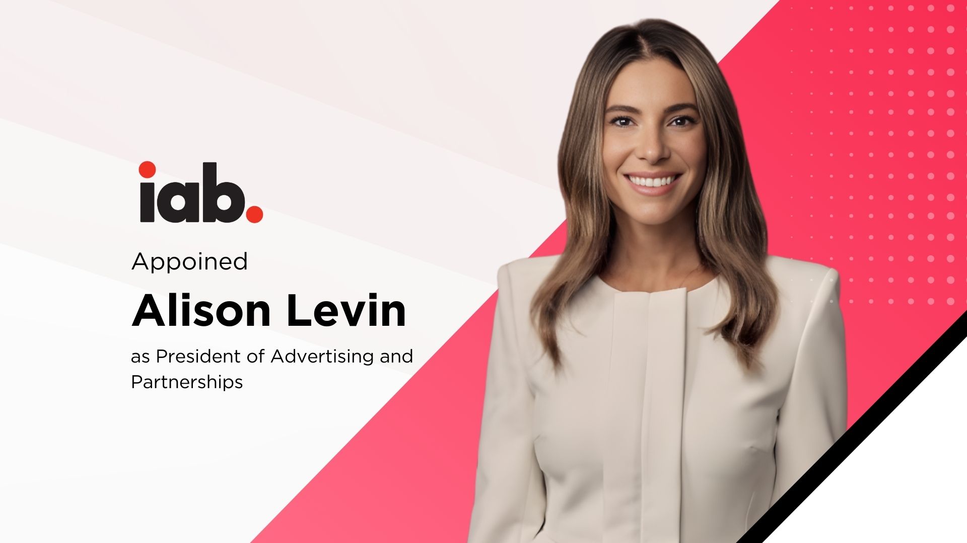 IAB Names Alison Levin Chair as AI Reshapes Ad Tech