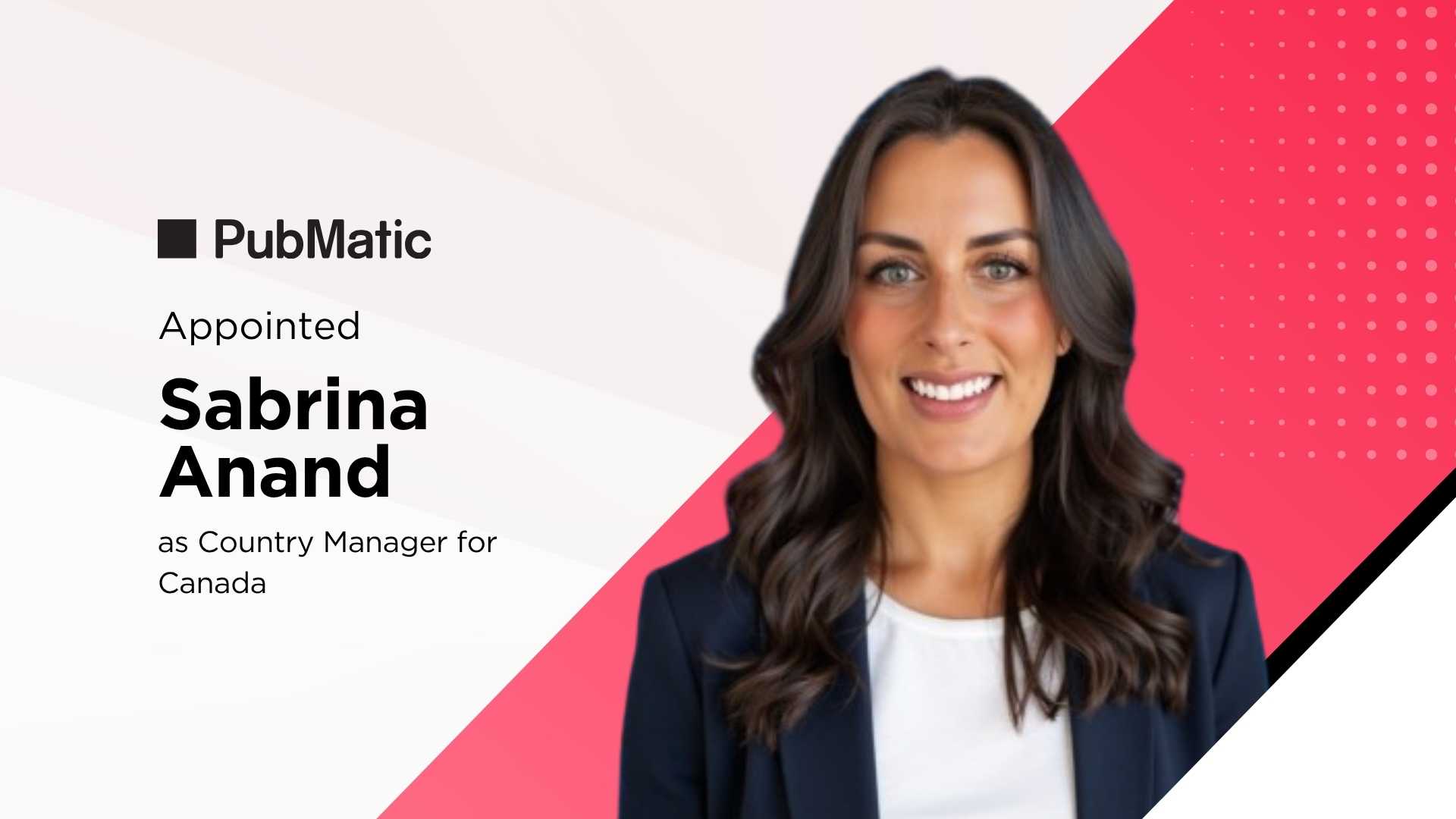 PubMatic appoints Sabrina Anand as Canada Country Manager