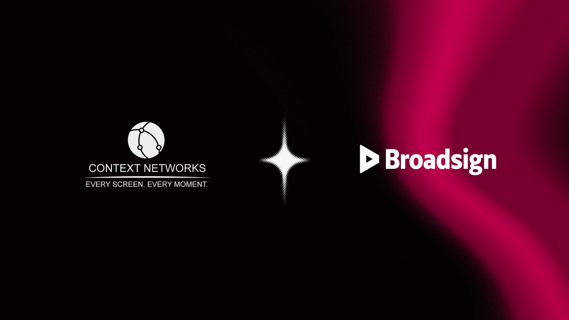 Context Networks and Broadsign Expand Digital Media